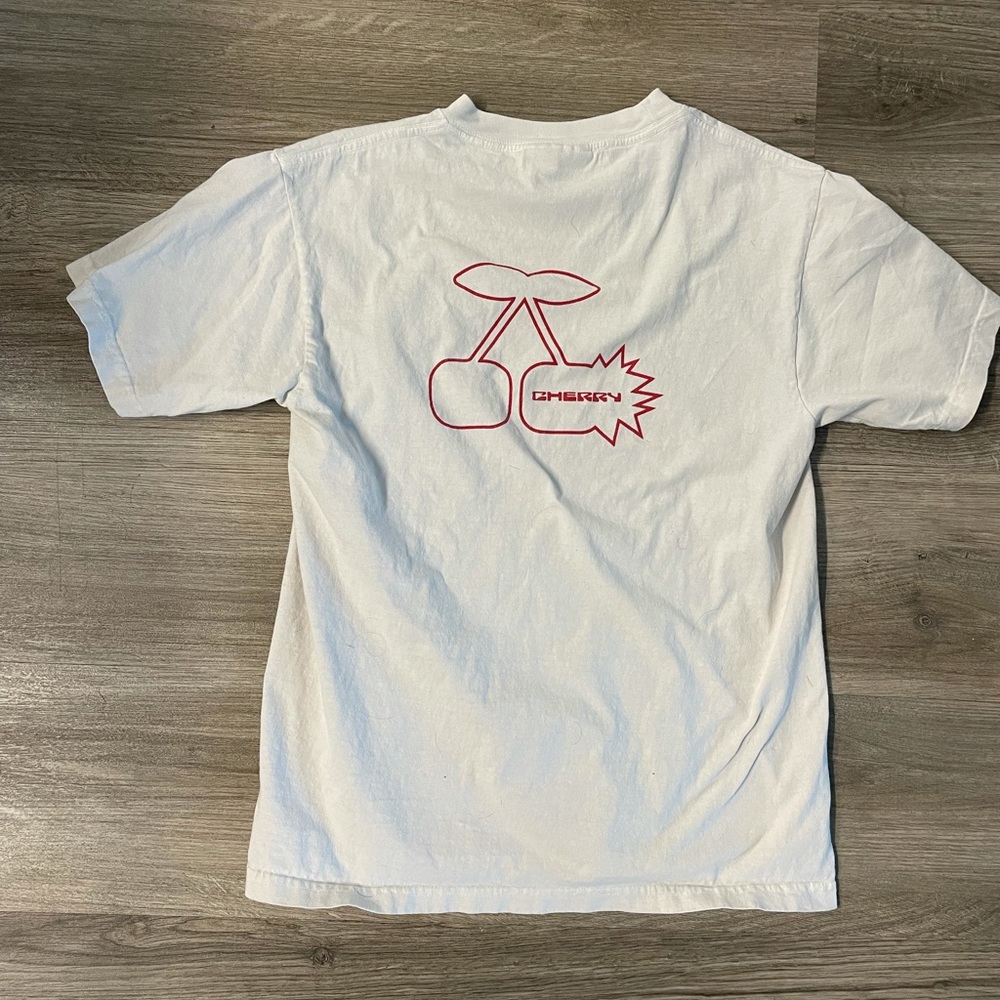Cherry Los Angeles White T Shirt